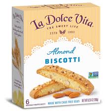They're supposed to make 3 dozen, but my batch yielded at least 45. Almond Biscotti Nonni S