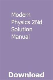 Modern Physics 2nd Solution Manual Mercedes Models Mercedes Owners Manuals