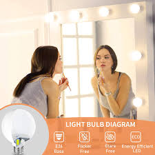 Led vanity light bulbs for bathroom. Buy G25 Vanity Light Bulb 2700k Warm White 8 Pack Hansang Led Globe Light Bulbs For Bathroom Vanity Mirror E26 Medium Screw Base 5w 60w Incandescent Equivalent 500 Lumen Non Dimmable Online In Italy B08fj76jl4