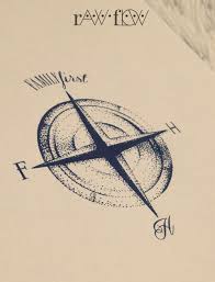 These tattoo quotes will make your day. Dotwork Tattoo Compass Nautical Family First Design Family Quotes Tattoos Compass Tattoo Design Arrow Tattoos