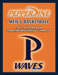 2017-18 Pepperdine Men's Basketball Record Book by Pepperdine Athletics