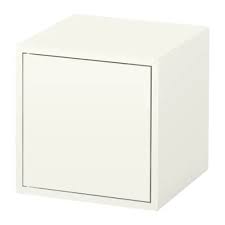 Eket Wall Mounted Cabinet Combination Dark Gray 13 3 4x13 3 4x13 3 4 Eket Ikea Shelving Unit Cabinet Doors