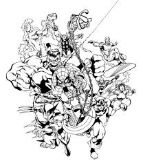 Pin On Comic Book Coloring Pages
