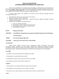 Teka silang kata tahun 3 dan 4 5. 194197738 Contoh Laporan Antidadah Sekolah Rendah