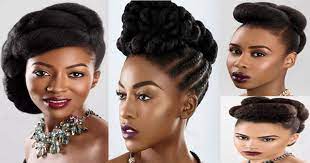 Des idées pour trouver l'inspiration. Cheveux Afro 4 Idees De Coiffures De Mariee Naturelle Pour Femmes Afroculture Net