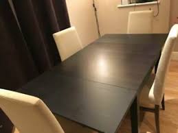 Verkauf einen runden schwarzen tisch :) durchmesser 94cm höhe 74 cm lg. Ikea Esstische Aus Holz Gunstig Kaufen Ebay