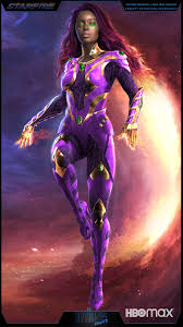 Shop for tennessee titans nfl gear! Titans Reveals Starfire S New Supersuit For Season 3 Ew Com