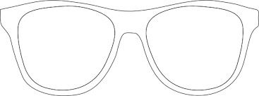 Our free coloring pages for adults and kids, range from star wars to mickey mouse. Style Guide Clker Big Sunglasses Sunglass Frames Glasses