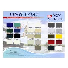 Sem Vinyl Coat Marine Series Color Guide