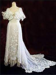 1910 Edwardian Wedding Gown Stunning Edwardian Wedding Wedding Gowns Vintage Wedding Dresses Vintage