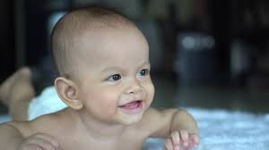 Many indians don't prefer bath tubs to bathe baby. Happy Portrait Baby Boy Playing Alone 1620917 Stock Video At Vecteezy