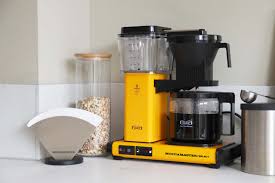 La carimal bubble coffee machine. Moccamaster Coffeemachines