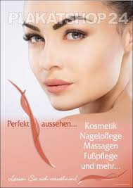 Gunstiges Image Plakat Fur Kosmetik Studio Kosmetik Kosmetikerin Nagelpflege