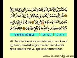 Enam Suresi Fatih Collak Tek Parca Full Hatim Seti Videolu Ruya Tabirleri Tek Parca Kitap Guzel Soz