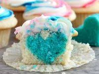 Find gender reveal party ideas including decorations, a gender reveal cake, and pink & blue food. 25 Gender Reveal Party Snacks Ideas