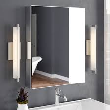 Rustic wood wall mirror for bathroom, 24 x 32 wood framed mirror farmhouse style bathroom vanity mirror, vertical or horizontal hanging, brown 4.6 out of 5 stars 62 $109.99 $ 109. Ebern Designs Aultman 24 X 30 Recessed Or Surface Mount Frameless Medicine Cabinet With 3 Adjustable Shelves Reviews Wayfair
