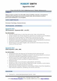 Write the cover letter in a word document and then paste into the application so you check for spelling mistakes and punctuation; Apprentice Chef Resume Samples Qwikresume