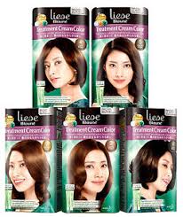 Details About Liese Blaune Kao Japan Treatment Cream Color Gray Coverage Hair Dye Kit New