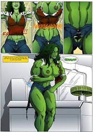 Sexiest She Hulk- Manic | 18+ Porn Comics