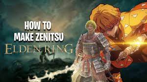 Elden Ring: HOW TO MAKE ZENITSU (DEMONSLAYER) - YouTube