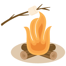 Roasting Marshmallows Roasting Marshmallows Clip Art Camping Cartoon