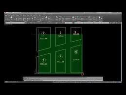 Area And Dimensions For All Plots At Once In Autocad Using Lisp Autocad Plots Lisp