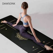 Apr 30, 2019 · a yoga towel covers your mat and helps you grip when you're sweaty,. Yoga Mat Two Color Natural Rubber Pu Fitness Exercise Mat Three Sets Of Asana Line Non Slip Sweat Absorption 183 68 0 5 0 6cm Yoga Mats Aliexpress