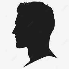 ذكر صورة ظلية رئيس ناقلات بابوا نيو غينيا مجانا صور المتجهات مع المواد Png Silhouette Head Silhouette Man Watercolor Flower Background