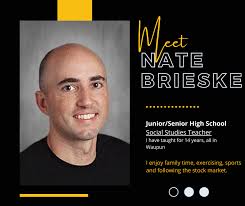 Introducing the Social Studies Teachers at the Junior/Senior High School!  #WarriorPride #MeetTheTeacher #SuperHeroSunday