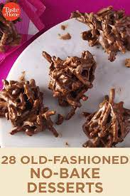 28 Old Fashioned No Bake Desserts No Bake Desserts Desserts Chocolate Oatmeal Bars