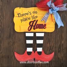 Wizard Of Oz Front Door Hanger Decoration Sign Wreath Wizard Of Oz Decor Wizard Of Oz Wooden Door Hangers