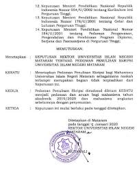 Langkah selanjutnya adalah membuat bagian tujuan pembuatan makalah. Http Uinmataram Ac Id Wp Content Uploads 2020 03 Pedoman Skripsi Uinma 2020 Pdf