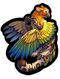 Griffin Pendant By Flying Fox Deviantart Com Fantasy Beasts Furry Art Fox Art