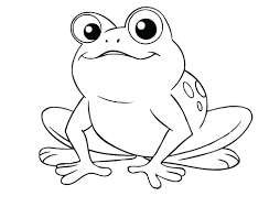 Cute printable cute frog coloring pages. Cute Cartoon Frog Coloring Page Free Printable Coloring Pages For Kids