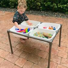 Mothercould Myriam Sandler On Instagram Diy Sensory Table You Would Assume That For Someone That Loves S In 2020 Activities For Kids Sensory Table Sensory Play