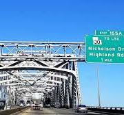 Horace Wilkinson Bridge in Baton Rouge, LA