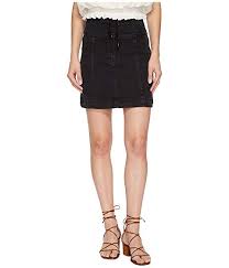Modern Femme Corset Mini Skirt Black