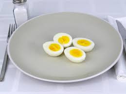 Egg white is the thick cloudy clear liquid that surrounds the yolk. Calories In 2 Ea S Of Hard Boiled Egg Large