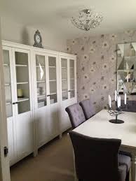 Your choice of storage cupboards is too. Ikea Hemnes Cabinets Perfect Addition To Our Dining Room Ikea Living Room Living Dining Room Dining Room Decor