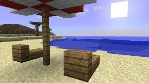 More images for how to build a beach chair in minecraft » Minecraft Outdoor Furniture Ideas Minecraft Furniture