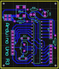 The atmega168 and atmega328 are pin compatible. Arduino Uno Pcb Layout Proteus Pin On Pcb Board In Schematic Select The Whole Device Then Right Click And Click To Make Device Wiring Diagram 7 Pin
