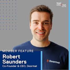 Happy #MemberMonday! Today, we are featuring Robert Saunders, Co-Founder  and CEO of @doormatlaw, the modern real estate lawyer. Doormat provides a  simple and transparent online experience to bring your property from offer