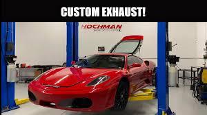 Whether you need ferrari f430 body parts, interior components, or custom ferrari f430 parts you can find them online at advance auto. Ferrari F430 In The Shop Custom X Pipe Exhaust Under Development Rpm Army