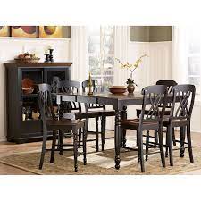 Dining table needs perfect space, so choose wisely according to your home requirements. Ohana Counter Height Dining Set Black 1393bk 36 1393bk 24