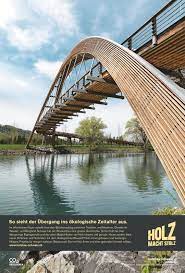 Agentur Fur Kommunikation Gmbh Holzbau Schweiz Fussgangerbrucke Holzbau Bruckenbau