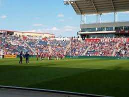 Seatgeek Stadium Section 108 Row 1 Seat 20 Chicago Fire
