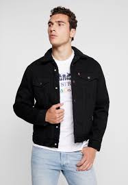 Beige, elle vous tiendra chaud tout en apportant la touche de style pile dans le matériaux premium et coupe travaillée raviront jusqu'aux plus exigeants ! Levi S Type 3 Sherpa Trucker Ubergangsjacke Back Denim Black Denim Zalando De
