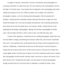 If english is not your first. Interview Reflection Senior Exit Project Portfolio