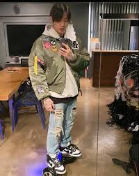 12 14 20 Jay Park Bomber Jacket Military Jacket