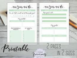 Printable Goal Planner Printable New Year S Resolutions Goal Planner Printable Goals Planner How To Memorize Things